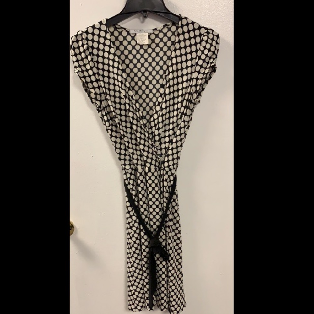 Black & White Polka dot dress